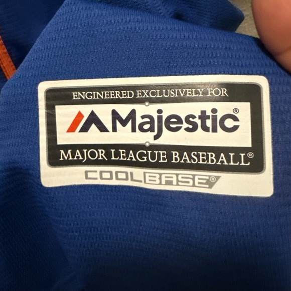 Majestic Stitched Mets Tebow Baseball Jersey size XL - Picture 5 of 7